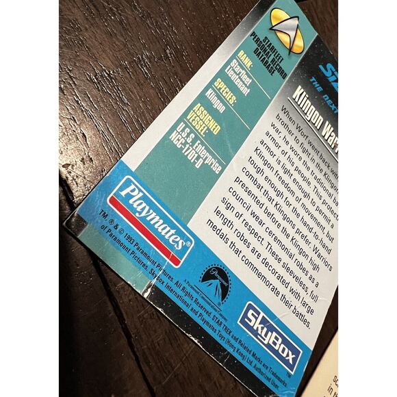 Vintage 1993 1991 Star Trek Collector Cards 83 Cards & 5 Cardboard Figure Cards - Picture 7 of 10